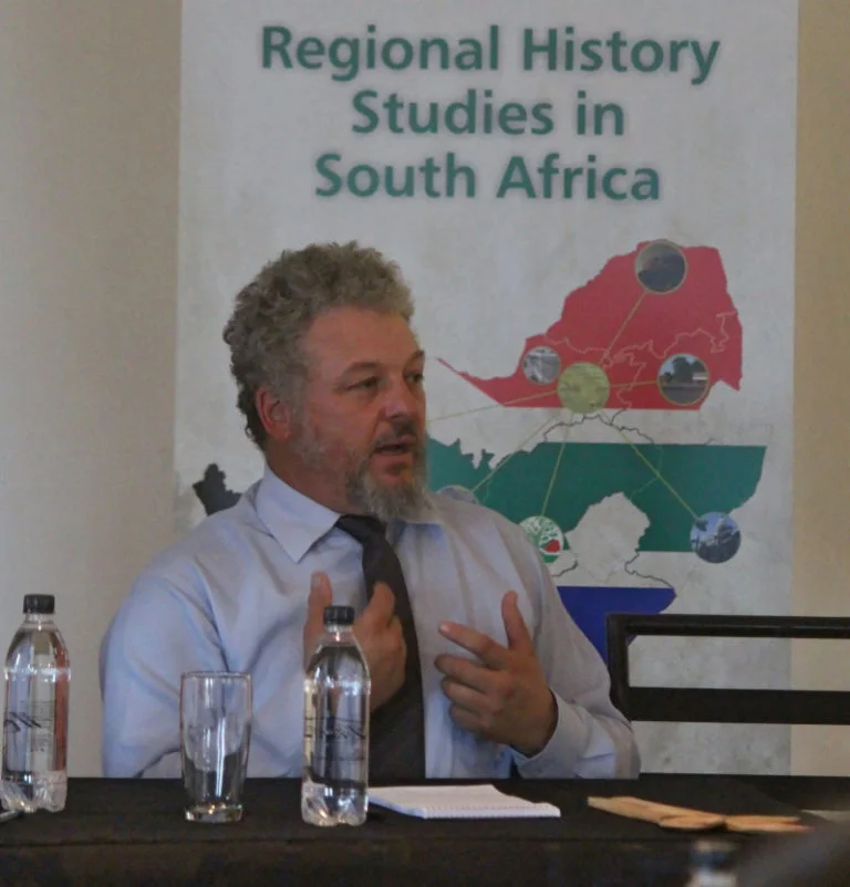 Eric Stoch discussing the HoMe project in Merafong, Far West Rand